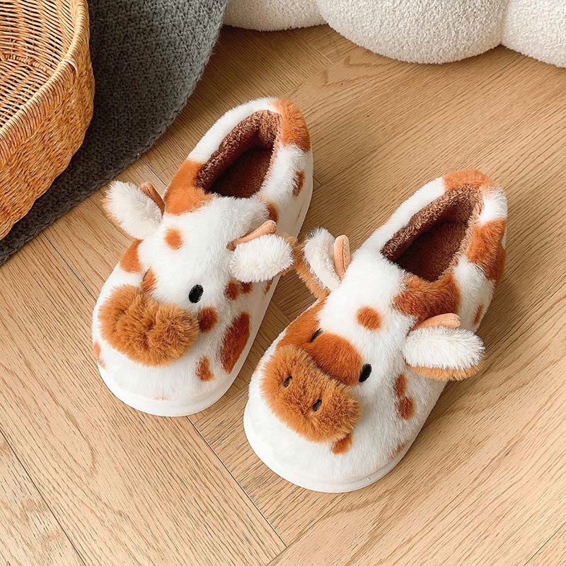 Chaussons vache grande taille - Brun - EU43-44 (US9-10) - image 8