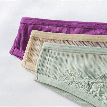 Culotte sexy grande taille avec sangle dans le dos (lot de 3)