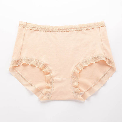 Culottes simples en coton taille haute (lot de 3) - Abricot - 3XL - image 7