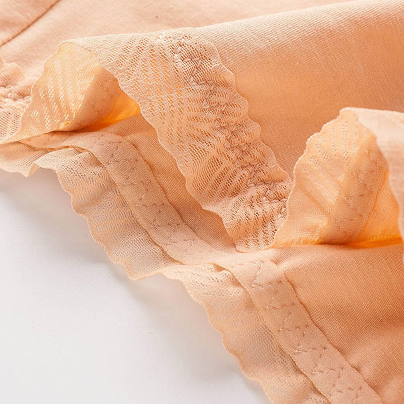 Culotte taille haute simple en coton grande taille (lot de 3)