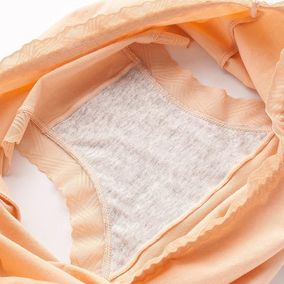 Culotte taille haute simple en coton grande taille (lot de 3)