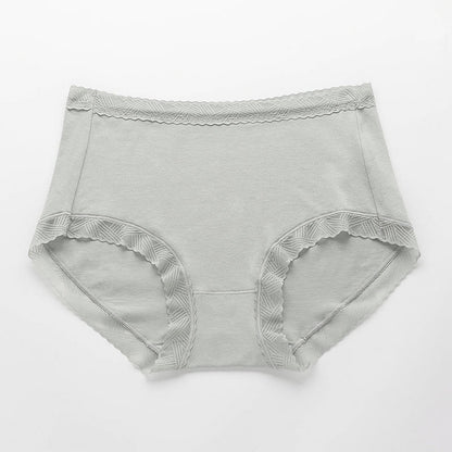 Culottes simples en coton taille haute (lot de 3) - Argent - 3XL - image 6