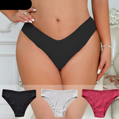 Culottes antibactériennes confortables en coton respirant grande taille (lot de 3)
