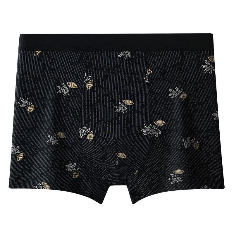 Boxer ample taille haute imprimé grande taille (lot de 2)