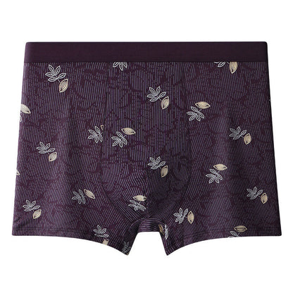 Boxer ample taille haute imprimé grande taille (lot de 2)