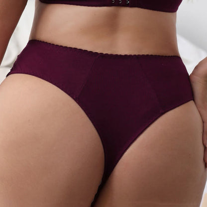 String sexy respirant taille mi-haute grande taille (lot de 2)