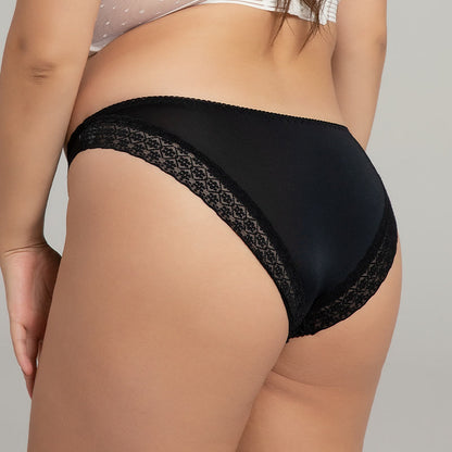 Culotte taille basse en dentelle à imprimé cœur et fraise (lot de 2)