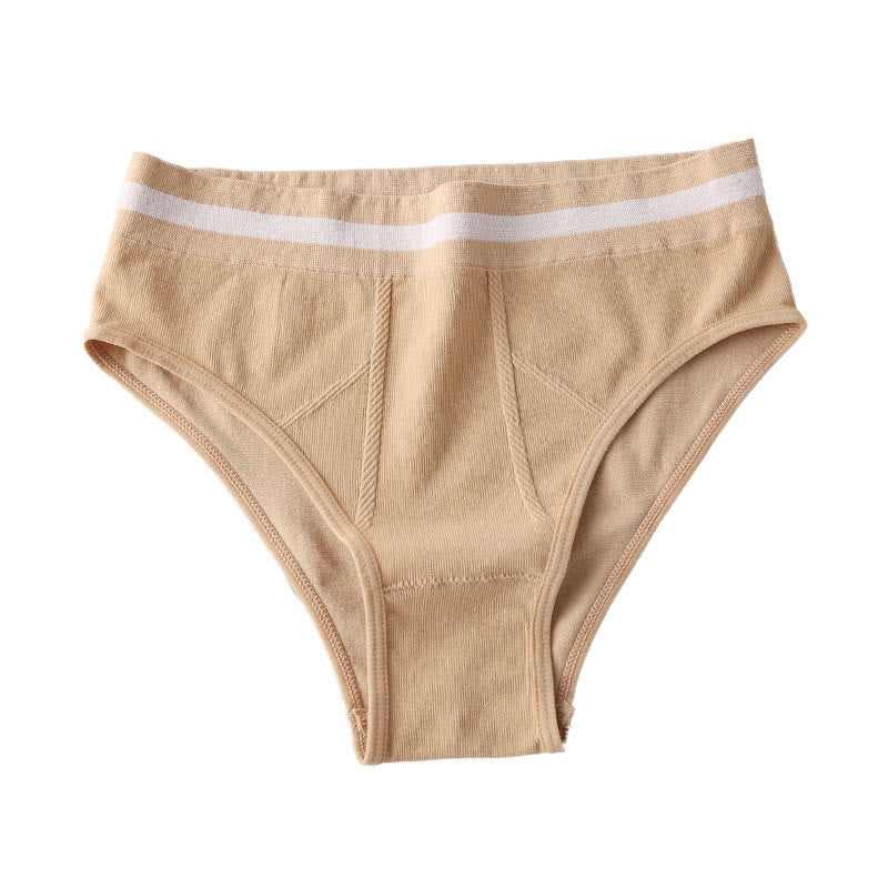 Culottes taille moyenne respirantes de couleur unie (lot de 3)