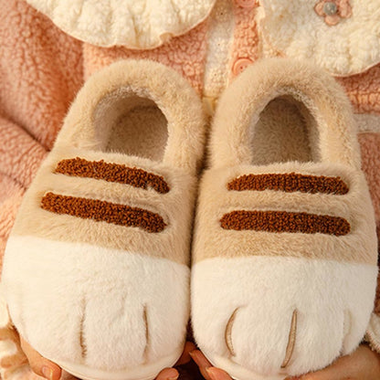Chaussons fantaisie grande taille à motif pattes d'animaux amusants - image 6