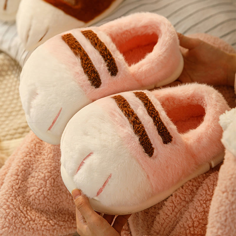 Chaussons fantaisie grande taille à motif pattes d'animaux amusants - image 5