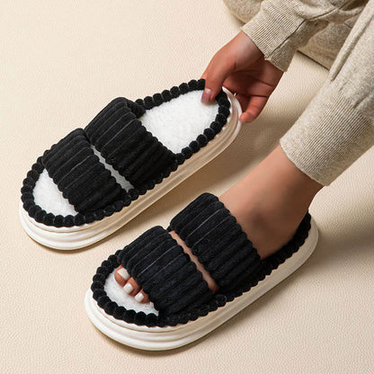 Chaussons plissés confortables grande taille - image 2