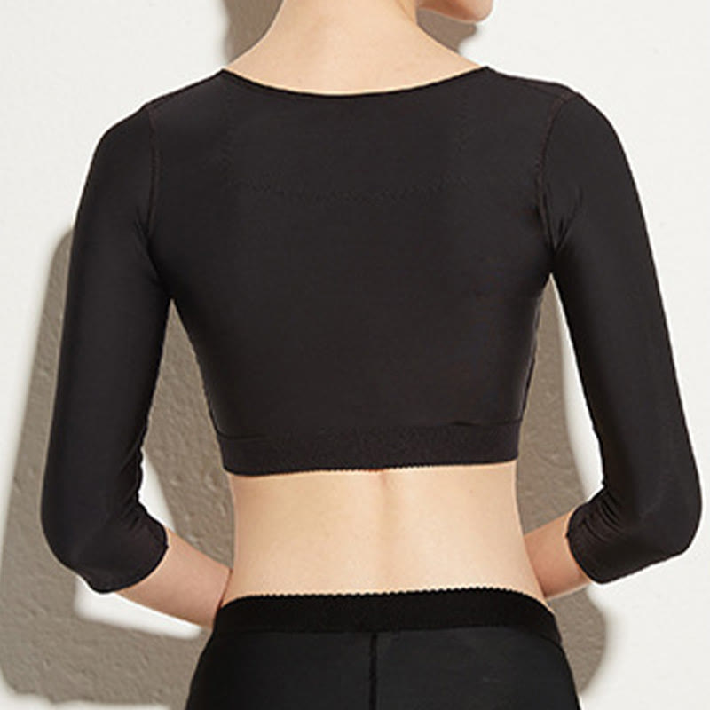 Bras de compression post-opératoire avec fermeture éclair - image 1