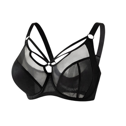 Soutien-gorge push-up anti-affaissement à armatures grande taille