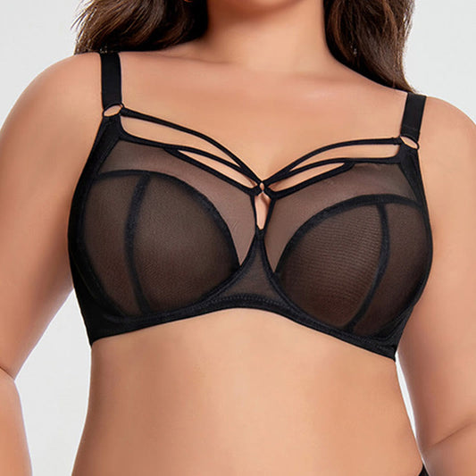 Soutien-gorge push-up anti-affaissement à armatures grande taille