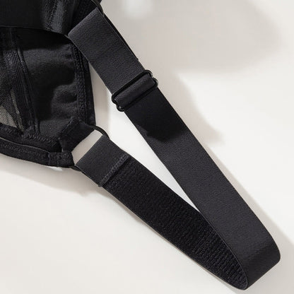 Soutien-gorge push-up anti-affaissement à armatures grande taille