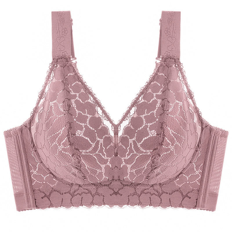 Soutien-gorge push-up ultra-fin en dentelle sans armatures