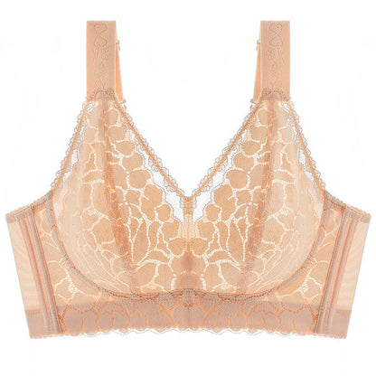 Soutien-gorge push-up ultra-fin en dentelle sans armatures