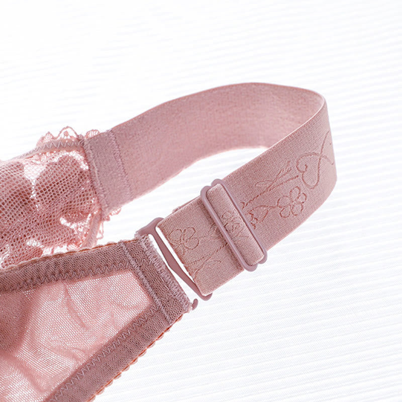 Soutien-gorge push-up ultra-fin en dentelle sans armatures