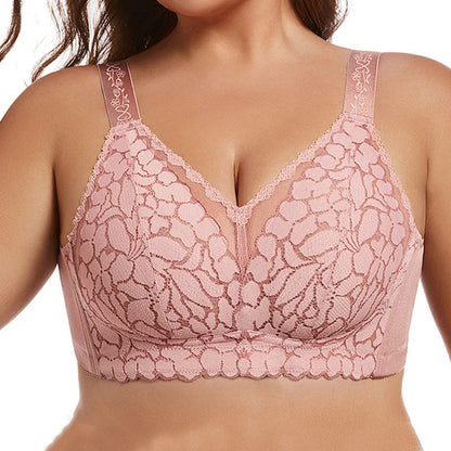 Soutien-gorge push-up ultra-fin en dentelle sans armatures