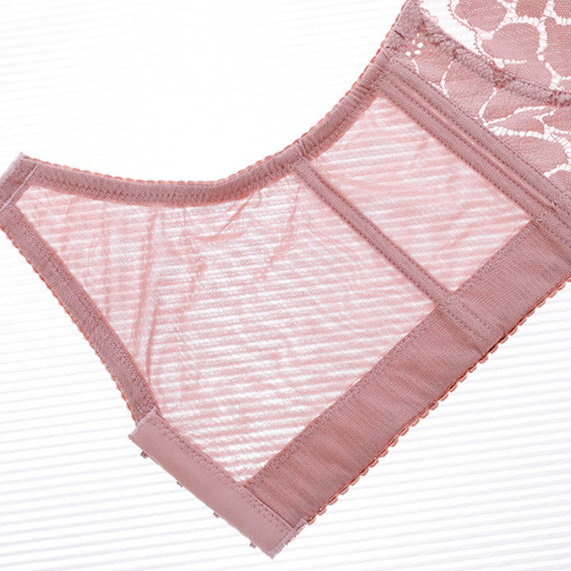 Soutien-gorge push-up ultra-fin en dentelle sans armatures