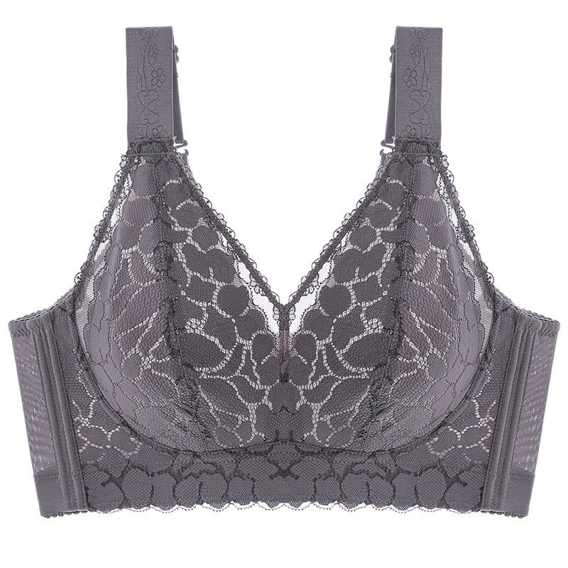 Soutien-gorge push-up ultra-fin en dentelle sans armatures