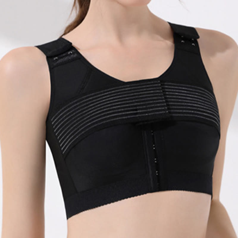 Gilet de compression post-opératoire pour soutien mammaire - Noir - XS - image 2