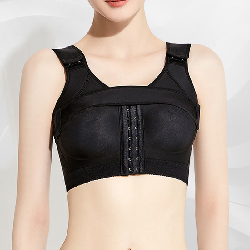 Gilet de compression post-opératoire à fermeture frontale - image 0