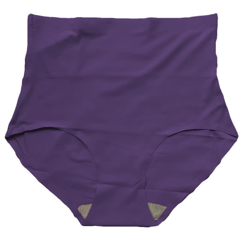 Culotte taille haute en soie glacée sans coutures (lot de 3)