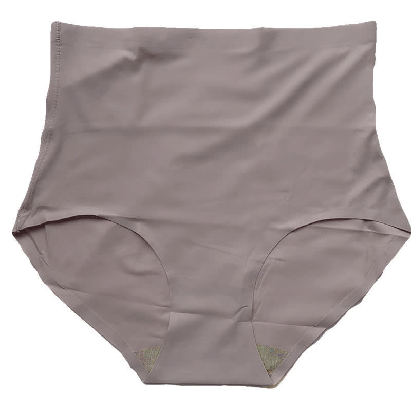 Culotte taille haute en soie glacée sans coutures (lot de 3)