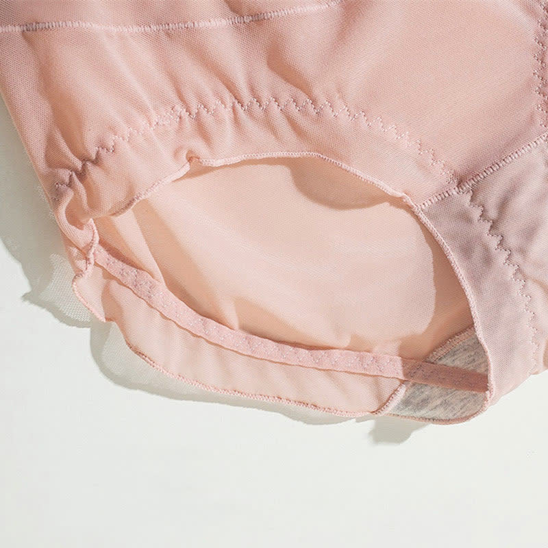 Culotte transparente taille haute sexy en dentelle grande taille (lot de 3)