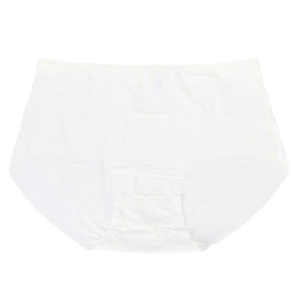 Culottes en soie glacée taille mi-haute sans coutures, entrejambe en coton, grande taille (lot de 3)