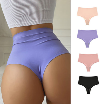 String taille haute en soie glacée sans coutures grande taille (lot de 3)