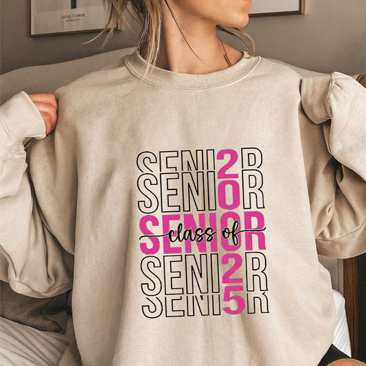 Sweat-shirt grande taille pour classe de terminale - Kaki - 3XL - image 0