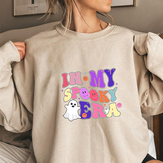 Sweat-shirt fantôme grande taille - Kaki - 3XL - image 1