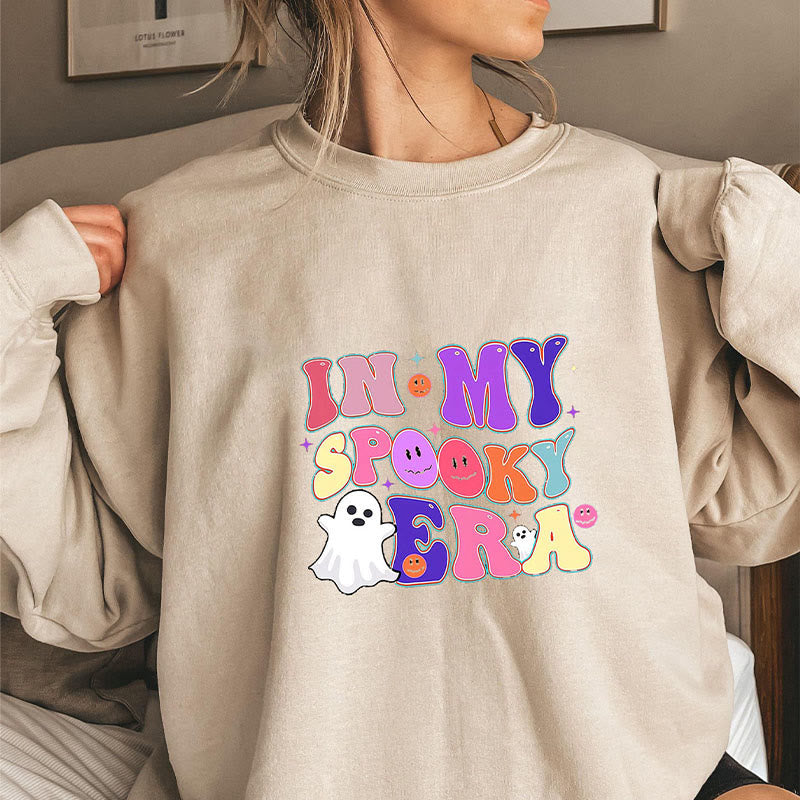 Sweat-shirt fantôme grande taille - Kaki - 3XL - image 0