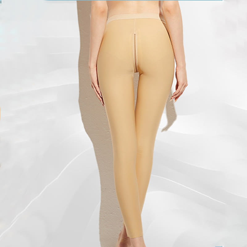 Gaine de cuisse post-opératoire zippée
