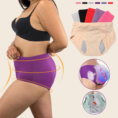 Culottes de protection contre les fuites menstruelles grande taille (5 paires)