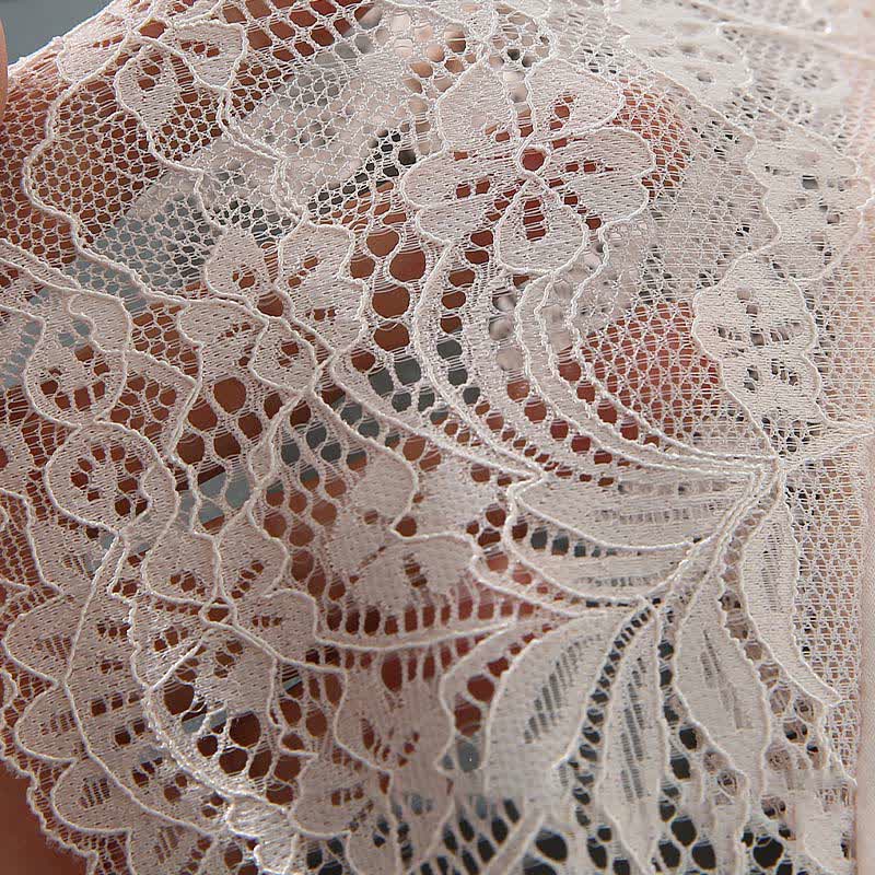 Culottes sexy taille haute en dentelle semi-transparente grande taille (lot de 3)