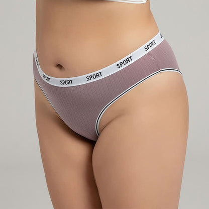 Culottes respirantes en coton taille moyenne grande taille (lot de 3)