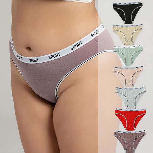 Culottes respirantes en coton taille moyenne grande taille (lot de 3)