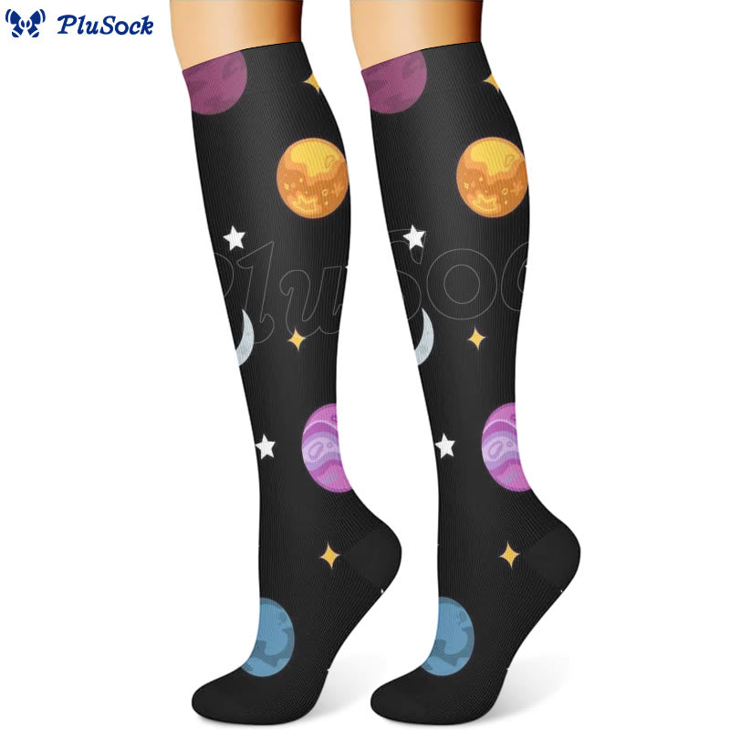 Chaussettes de compression Universe Planet (3 paires)