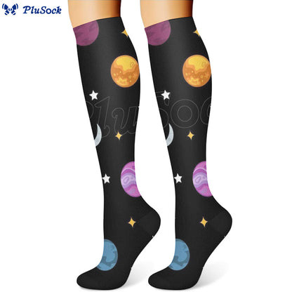 Chaussettes de compression Universe Planet (3 paires)