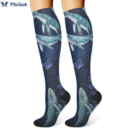 Chaussettes de compression ciel étoilé (3 paires) - image 4