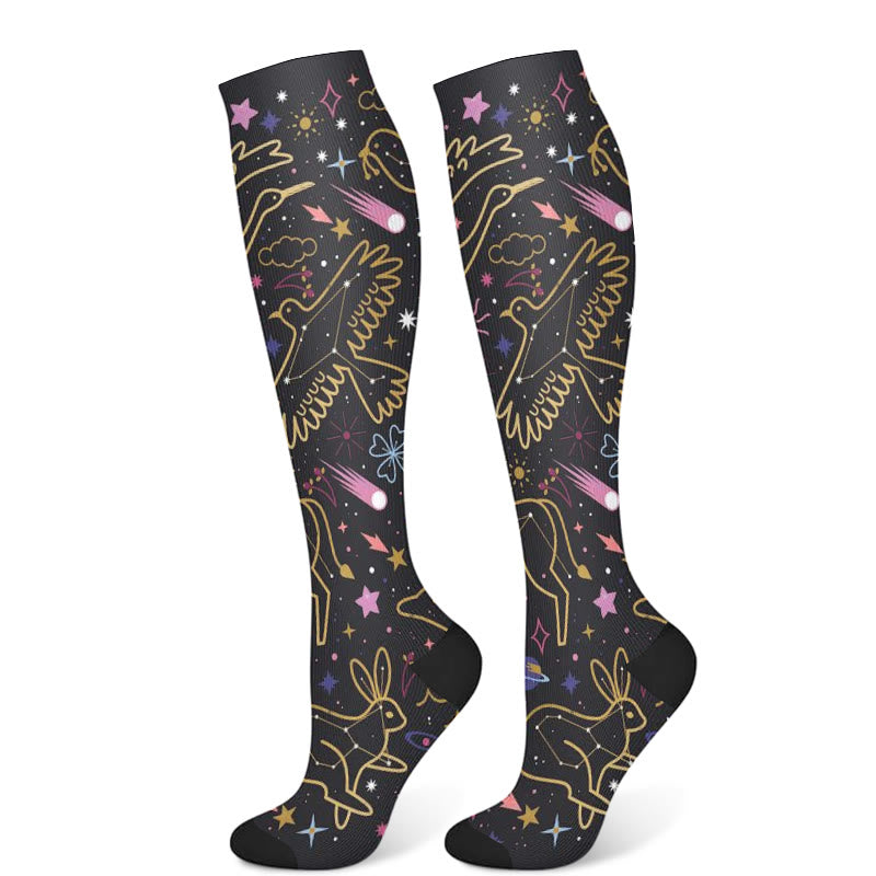 Chaussettes de compression Universe Planet (3 paires)