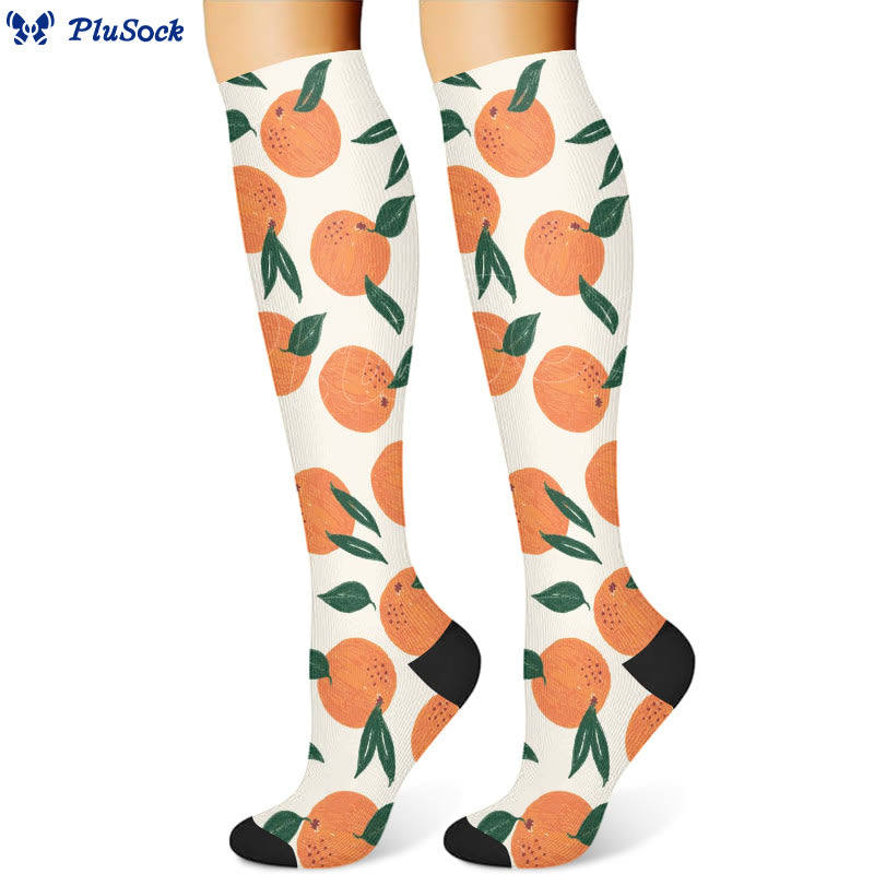 Chaussettes de compression Kiwi, banane et orange (3 paires) - image 2