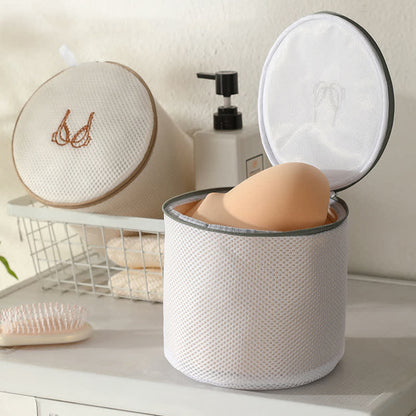 Sac à linge en maille anti-déformation lavable en machine pour soutien-gorge - image 3