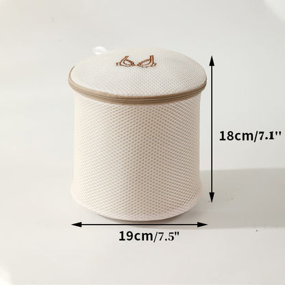 Sac à linge en maille anti-déformation lavable en machine pour soutien-gorge - Abricot - image 11