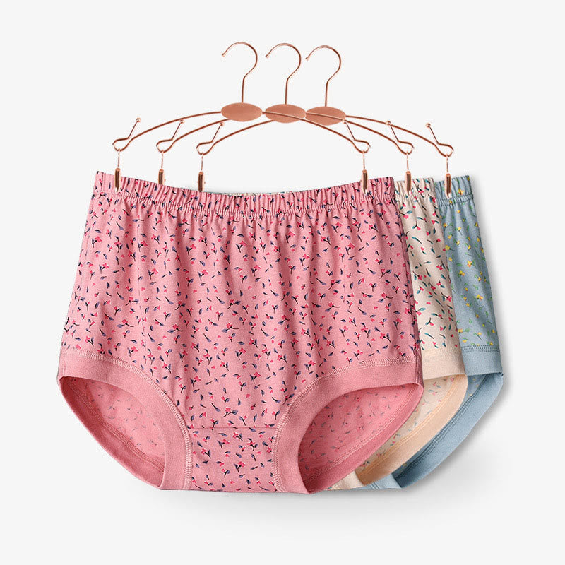 Culottes à imprimé floral grande taille (lot de 3)