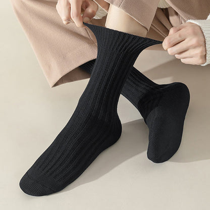 Chaussettes décontractées françaises grande taille (5 paires)