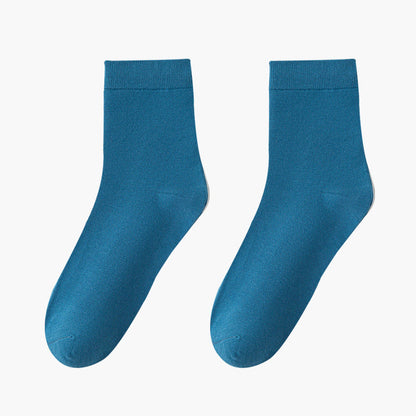 Chaussettes courtes respirantes et douces pour la peau (8 paires) - Bleu - EU42-48 (US8.5-13) - image 8